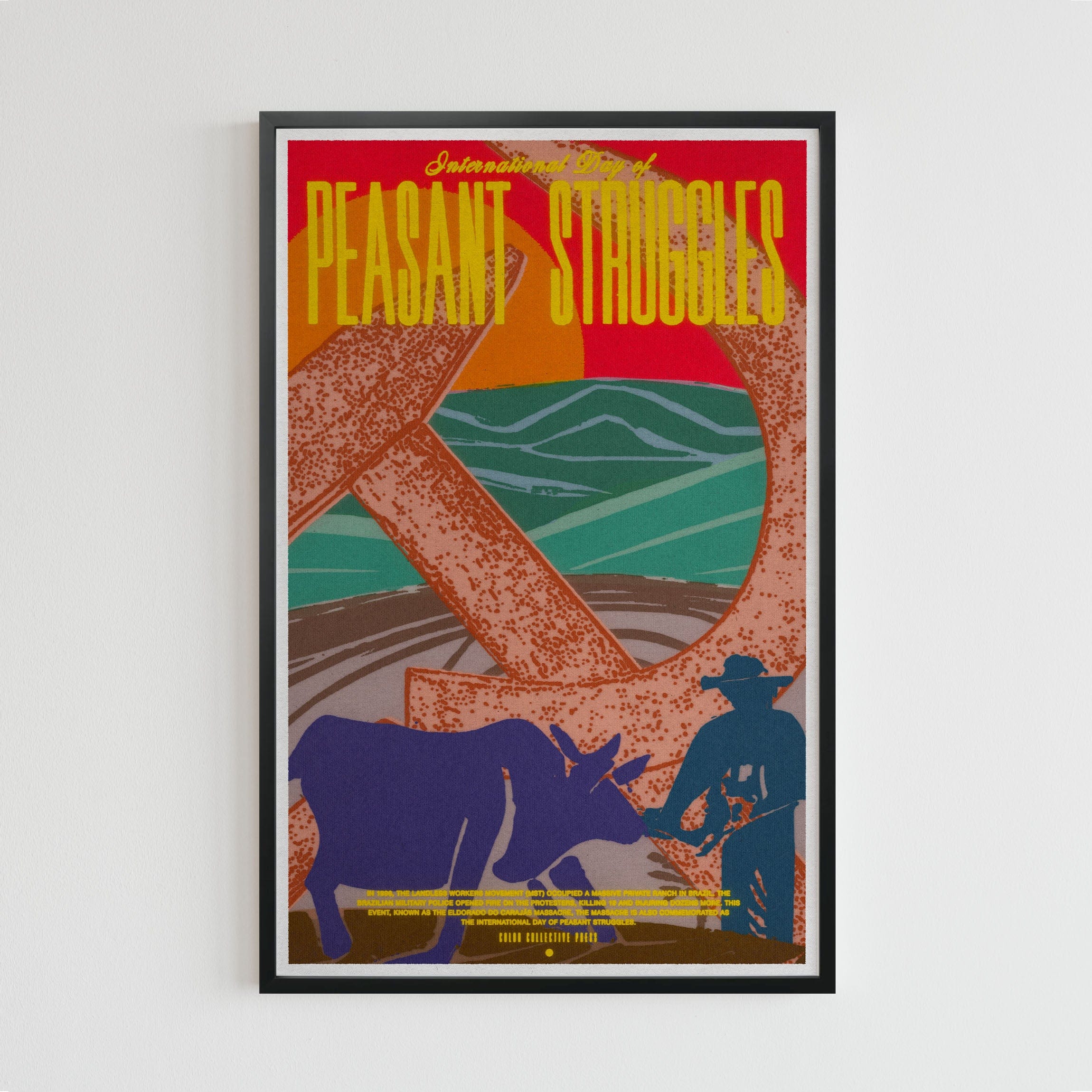 International Day of Peasant Struggles (11 x 17 Poster print)