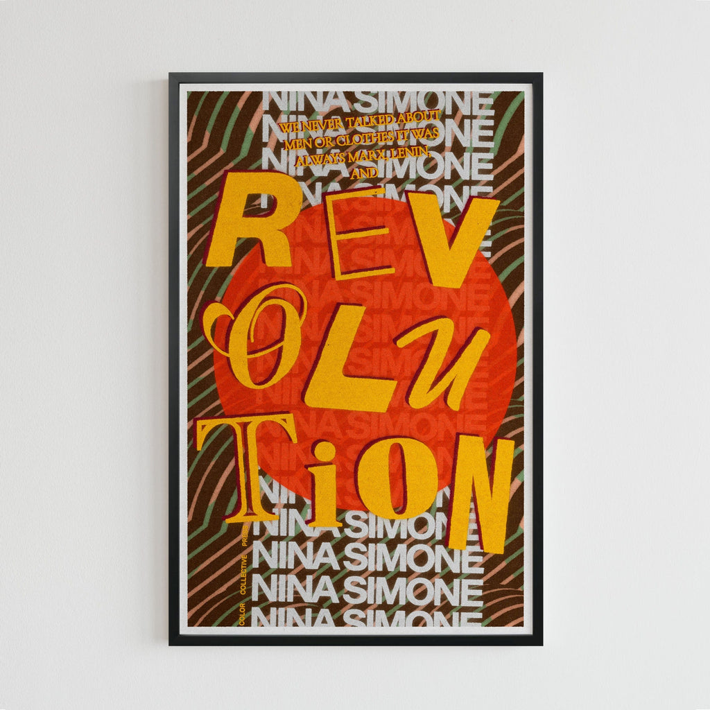 Nina Simone Quote (11 x 17 Poster print)