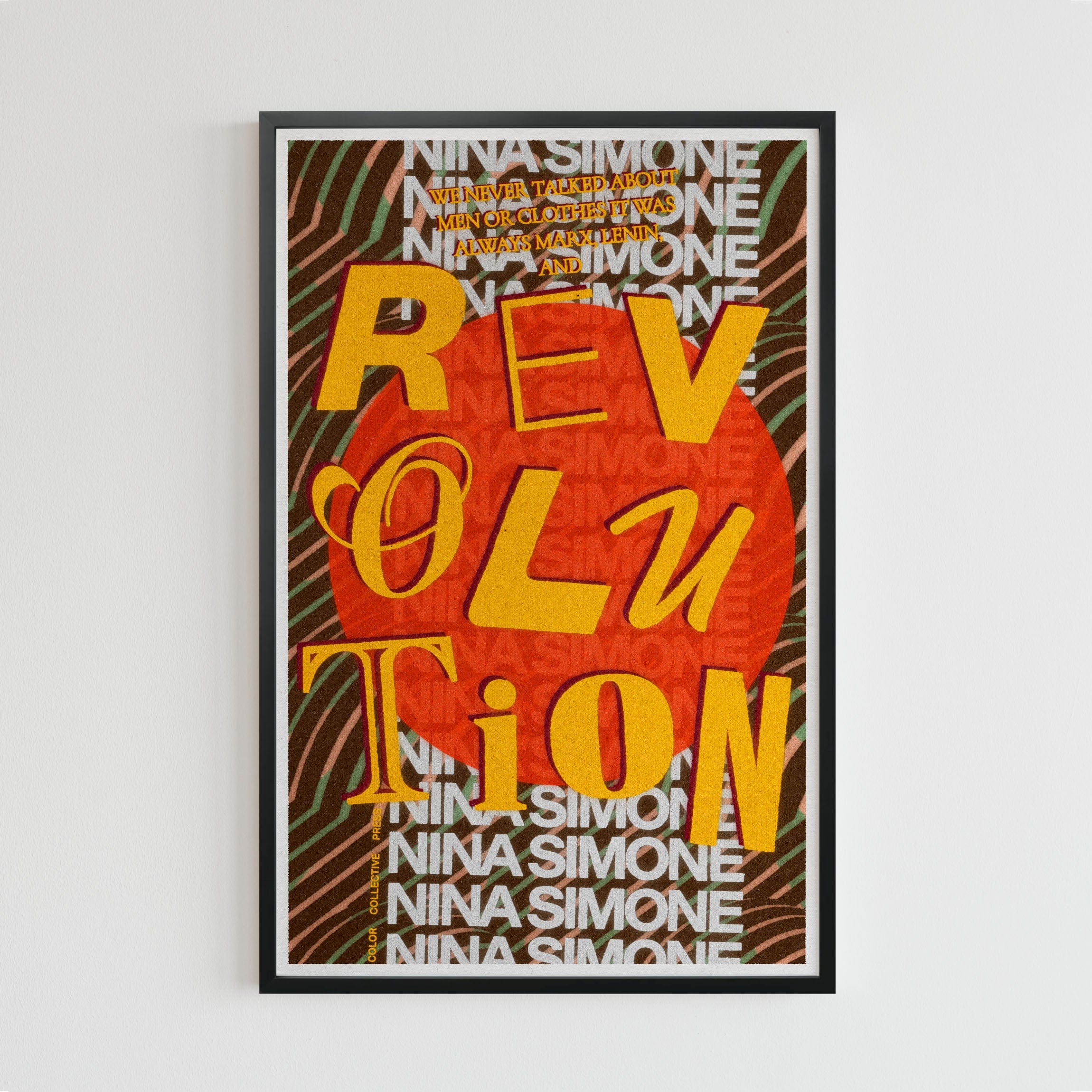 Nina Simone Quote (11 x 17 Poster print)