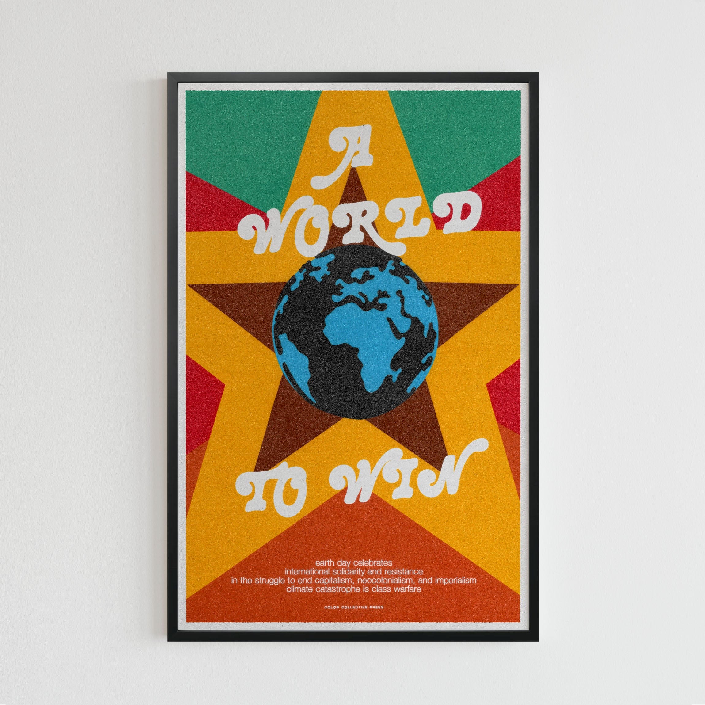 A World To Win (11 x 17 Poster print)