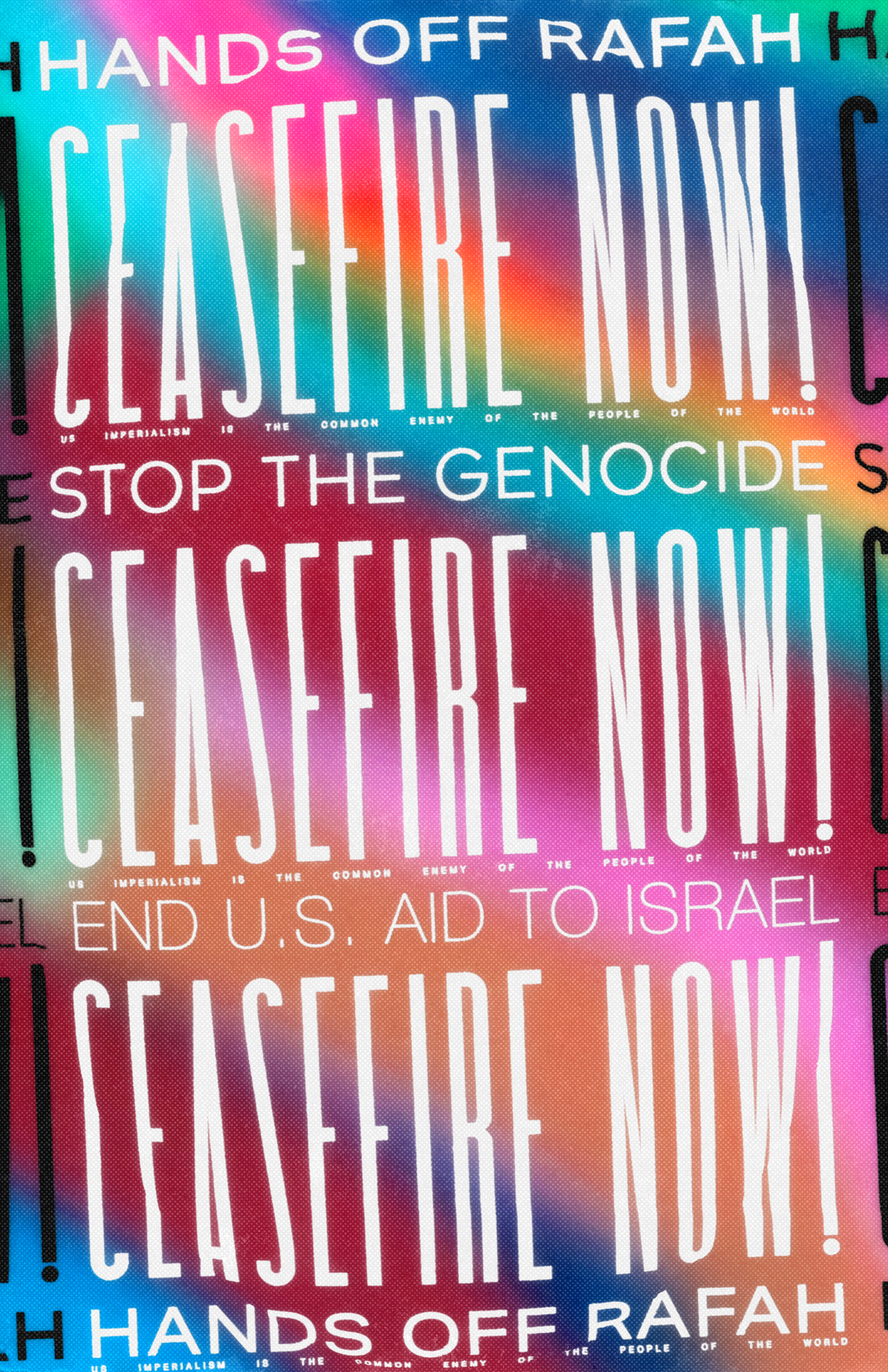 Ceasefire Now! Hands Off Rafah! (Free Download)