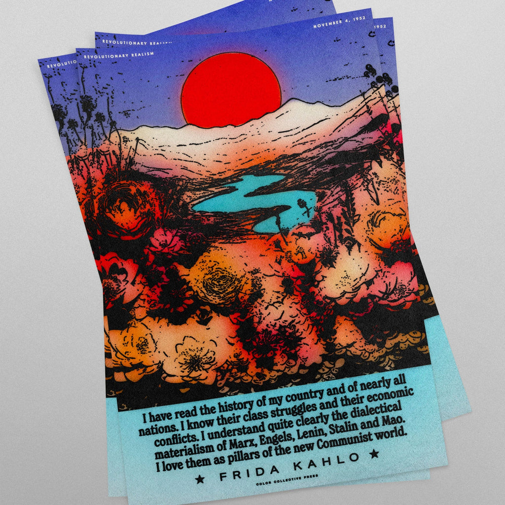 Frida Kahlo QUOTE (11 x 17 Poster print) – Color Collective Press