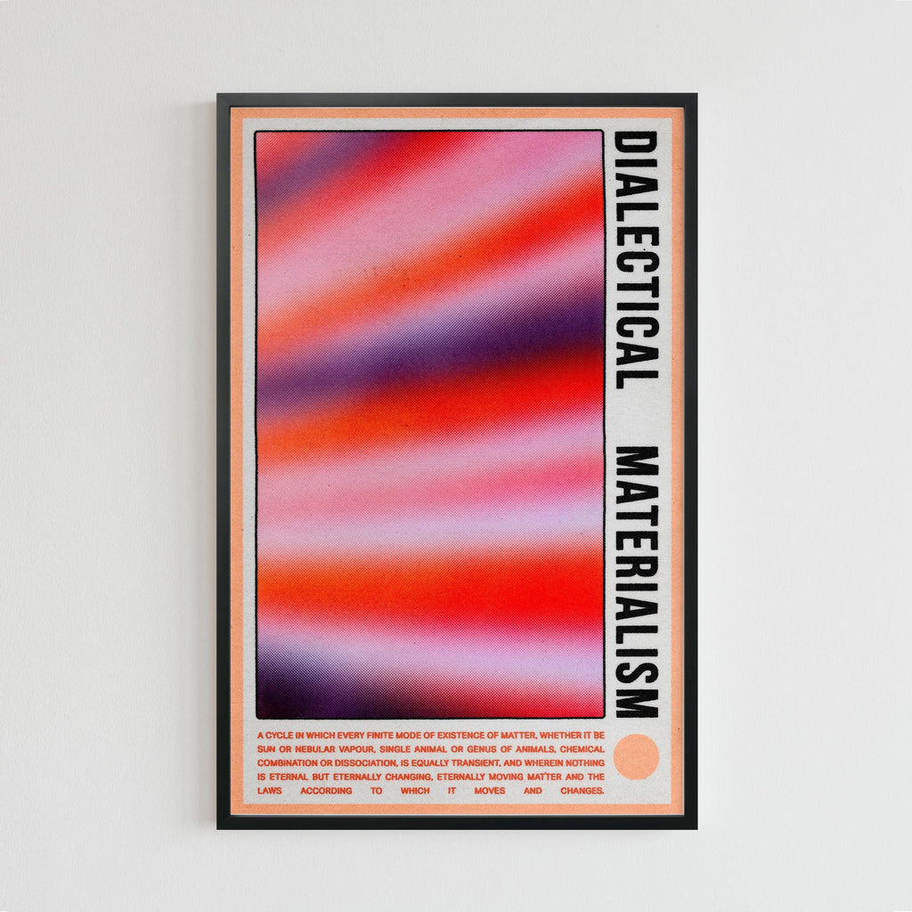 Dialectical Materialism (11 x 17 Poster print) - Color Collective Press